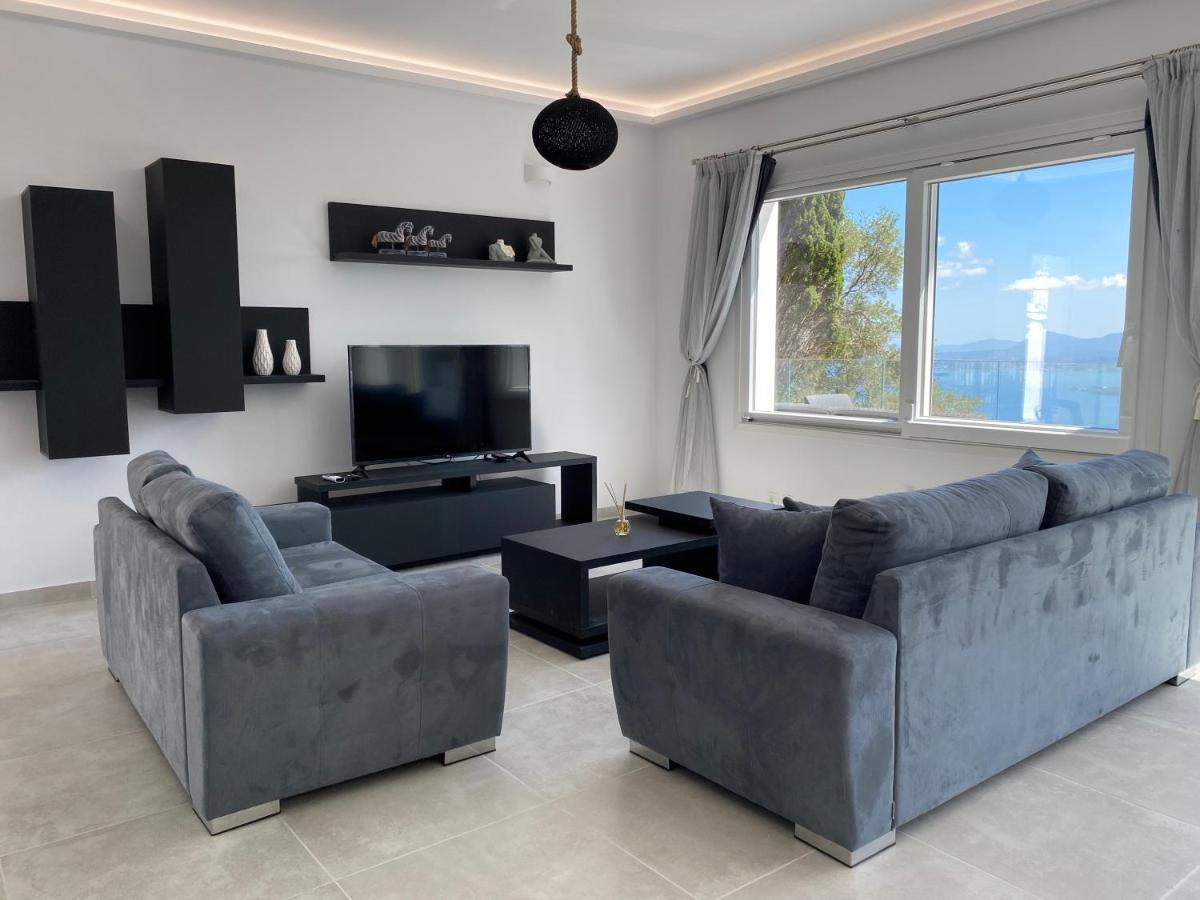Villa Rizaria Sea View House Spartylas Exterior foto
