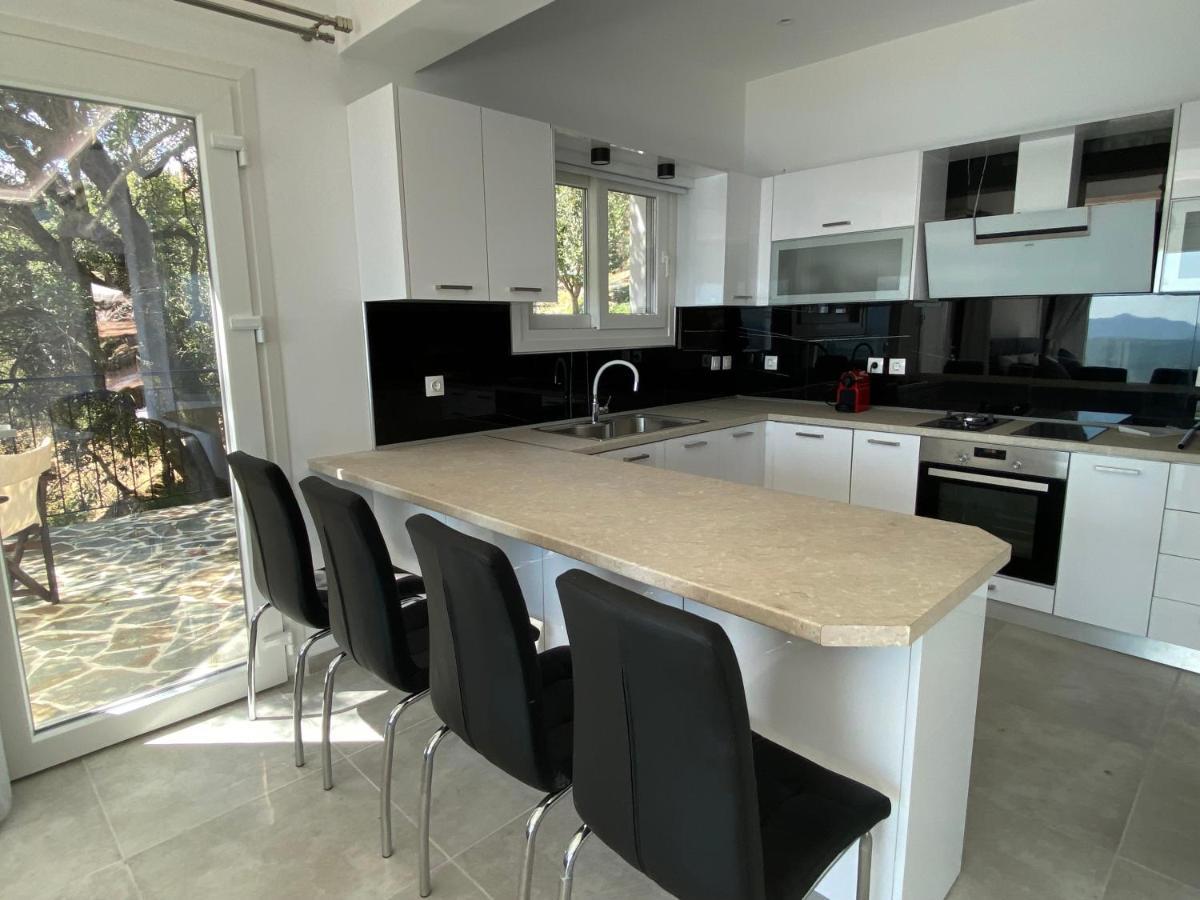 Villa Rizaria Sea View House Spartylas Exterior foto